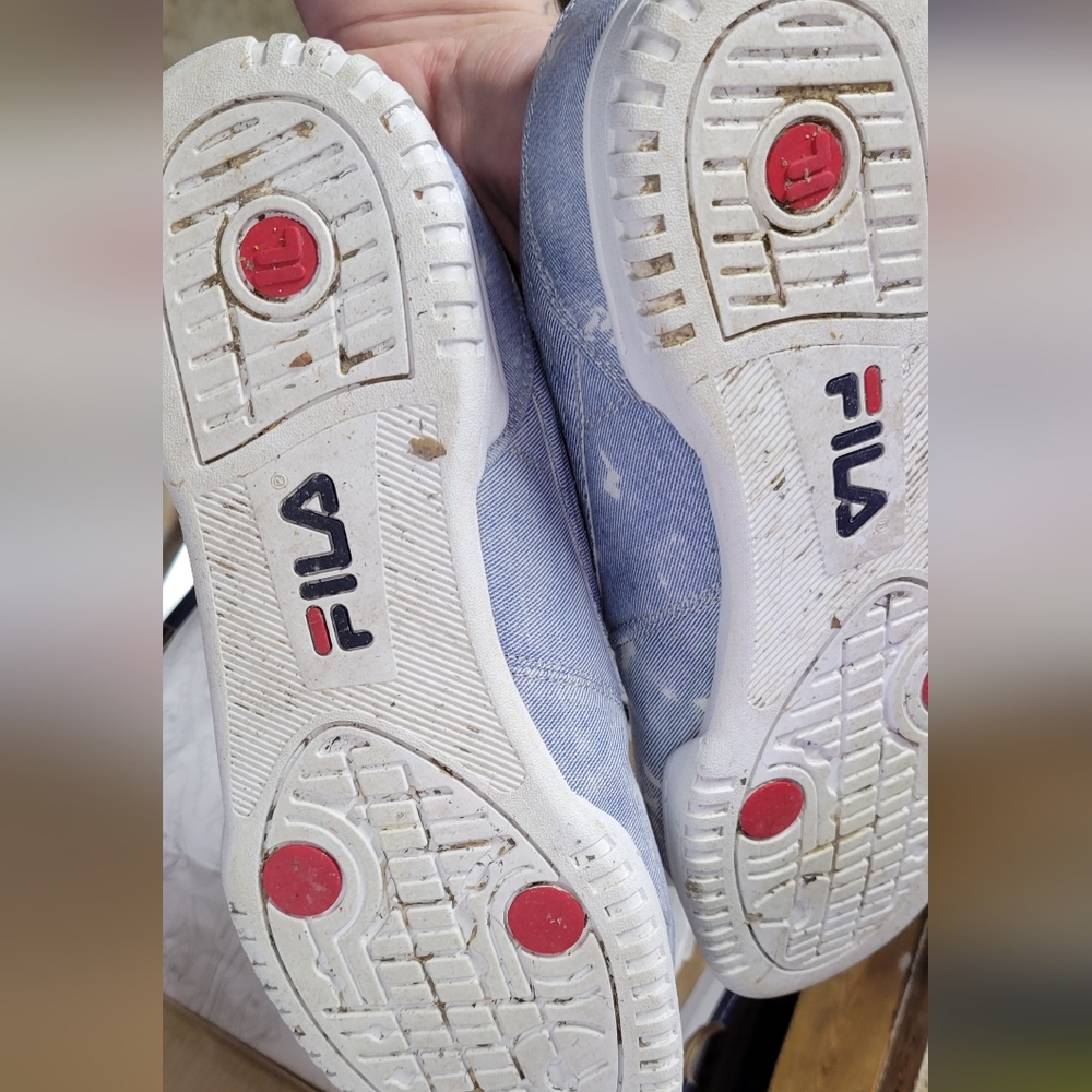 Fila Light Blue Sneakers Denim - Picture 4 of 9